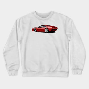 red f Crewneck Sweatshirt